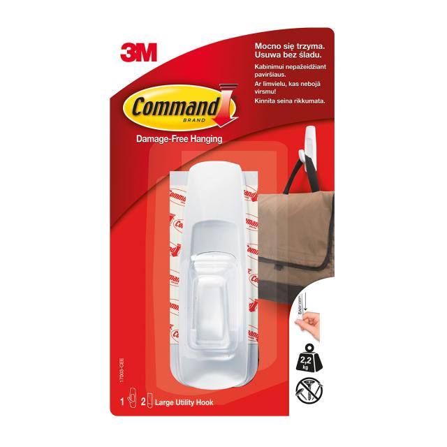 Carlig standard 3M Command, mare, 2.2 kg