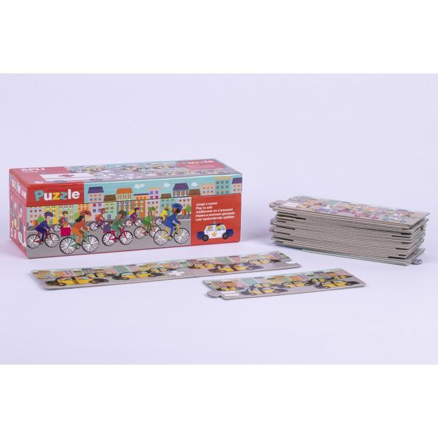 Puzzle Apli, 30 piese, tematica mijloace de transport