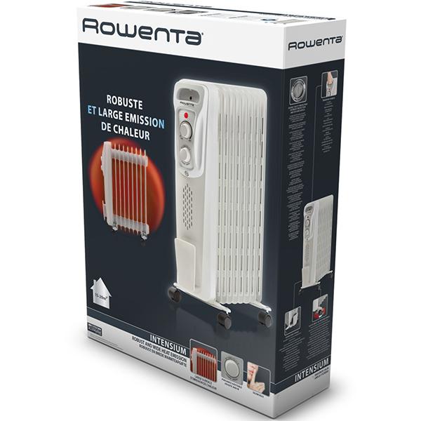 Calorifer electric ROWENTA BU2620F0, 9 elementi, 3 trepte putere, 2000W, gri