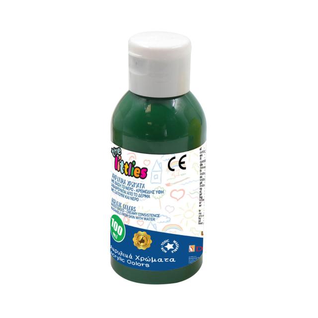 Set 6 culori The Littlies tempera acrilica, 100 ml/culoare