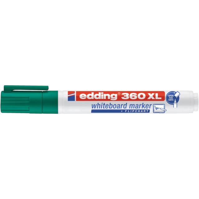 Marker Edding 360XL pentru tabla, varf 1.5-3 mm, verde