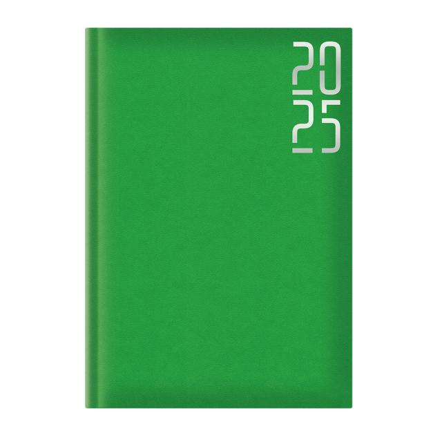 Agenda Artibest A5, datata, hartie offset alb, coperta verde deschis