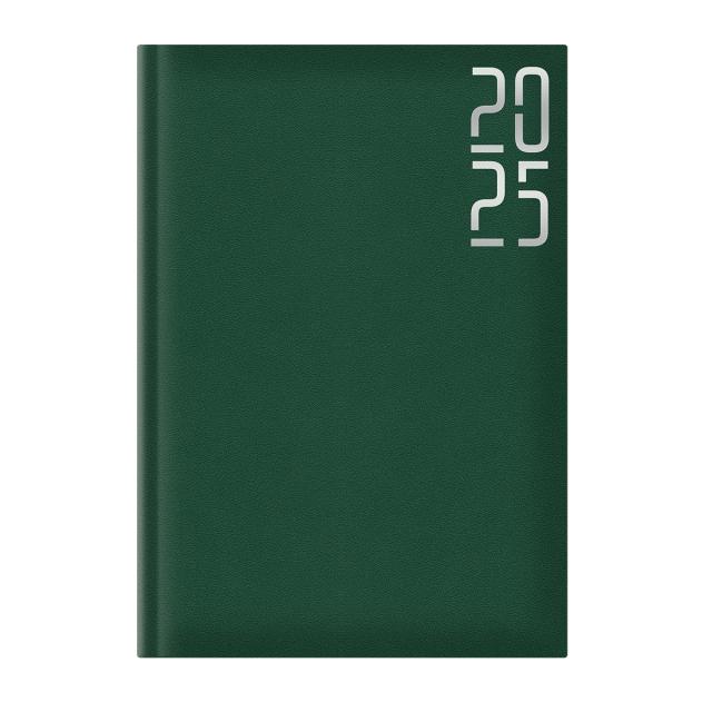 Agenda Artibest A5, datata, hartie offset alb, coperta verde