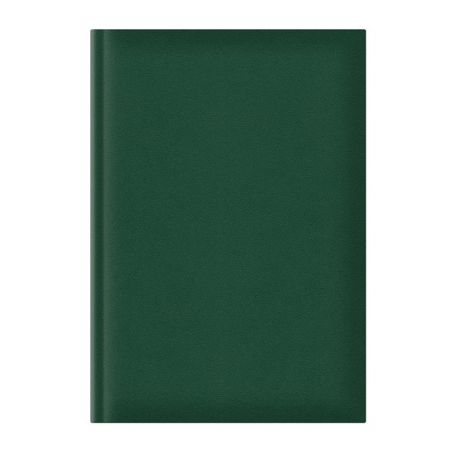 Agenda A5, nedatata, hartie offset alb, coperta verde