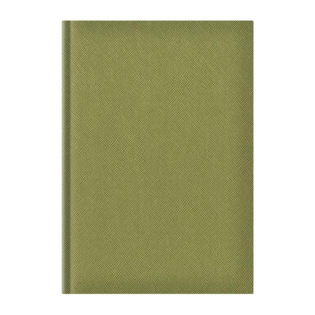 Agenda A5 Adria, nedatata, hartie ivory, coperta verde