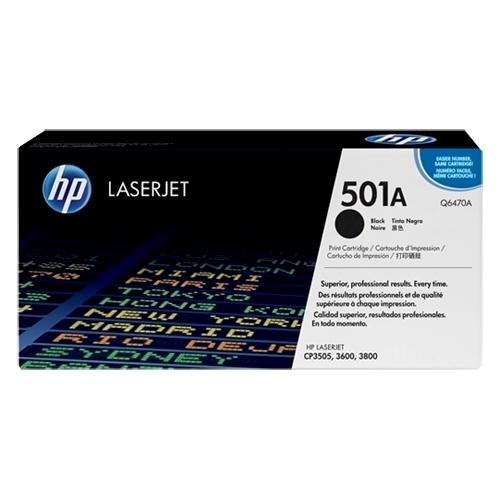 Toner original HP Q6470A, 6000 pagini, negru