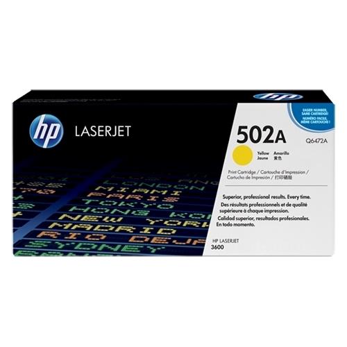 Toner original HP Q6472A, 4000 pagini, galben