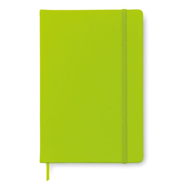 Agenda A5 Arconot, coperta tare, PU, 96 f, lime