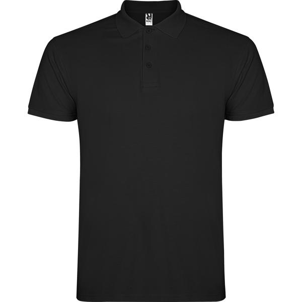 Tricou polo barbat Star, negru, marimea M