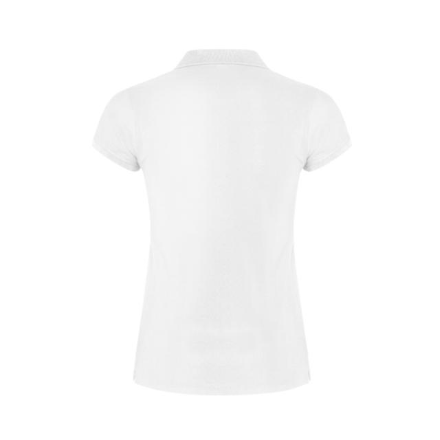 Tricou polo dama Star, alb,marimea XL