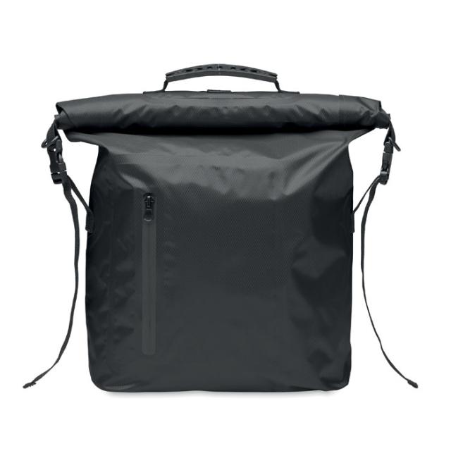 Rucsac rolltop, 30 L, impermeabil, negru