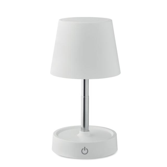 Lampa birou USB retractabila reincarcabila, ABS, alba