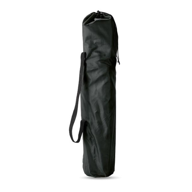 Scaun plaja camping, max 100 kg, negru