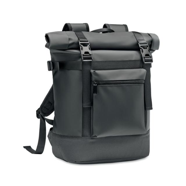 Rucsac rolltop Jaya, negru