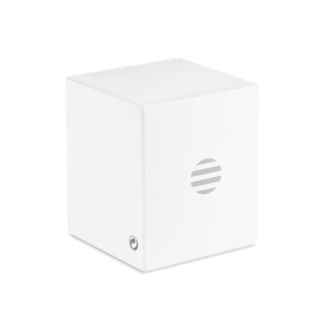 Boxa rotunda wireless, ABS, rosu