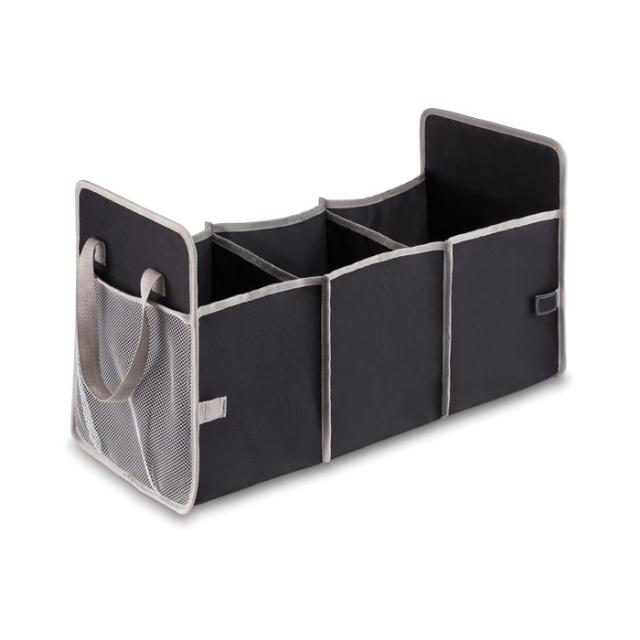 Organizator auto pliabil, negru