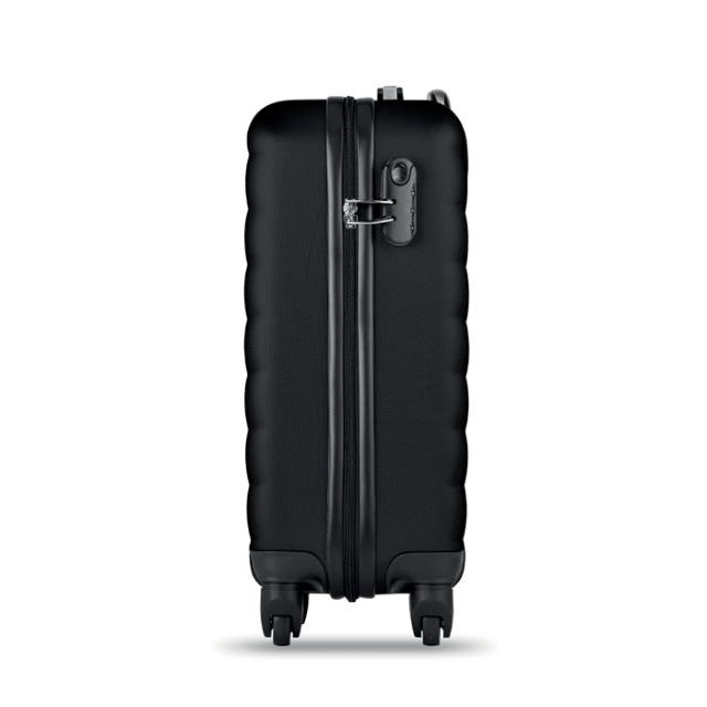 Trolley 20 inch, carcasa tare, Budapest, negru