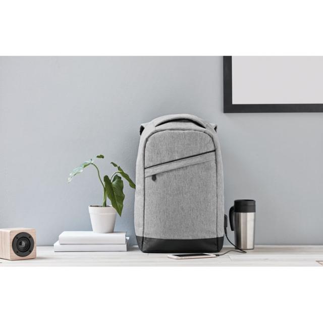 Rucsac laptop, 13 inch, Berlin, gri