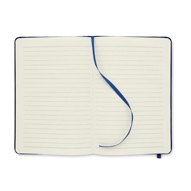 Notes A5, cu coperta RPET 600D, 80 pg, albastru