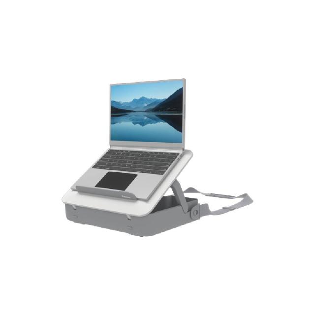 Geanta laptop Fellowes, Breyta cu suport inclus, alb