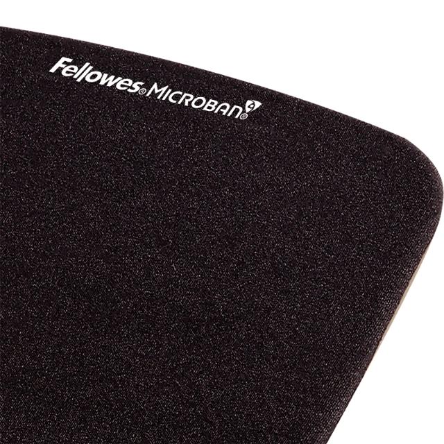 Mouse pad Fellowes plushtouch, negru