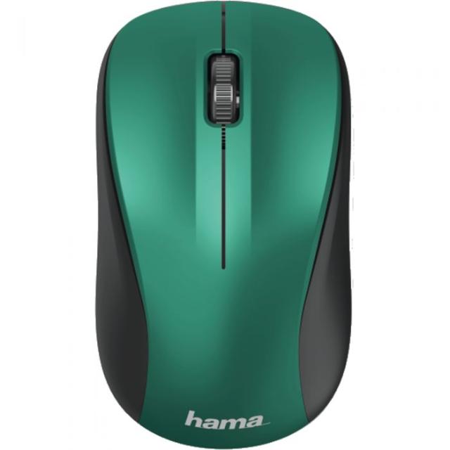 Mouse Wireless HAMA MW-300, 1200 dpi, turcoaz