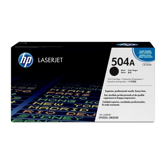 Toner original HP CE250A, 5000 pagini, negru