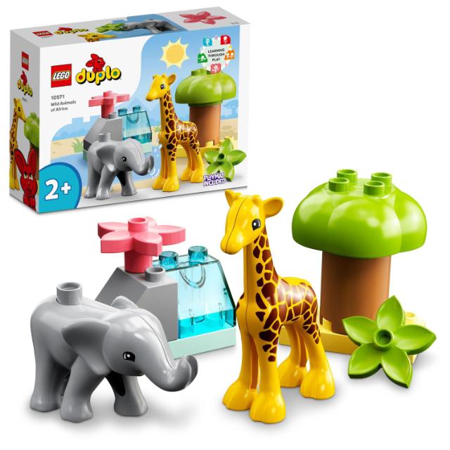 LEGO DUPLO, Animale salbatice din Africa, numar piese 10, varsta 2+