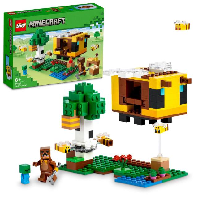 LEGO Minecraft, Casuta albinelor, numar piese 254, varsta 8+