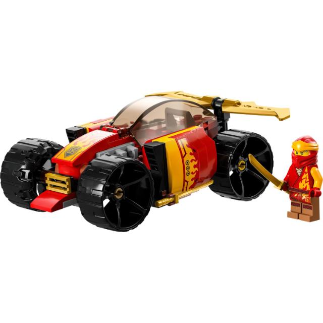 LEGO Ninjago, Masina de curse EVO ninja a lui Kai, numar piese 94, varsta 6+