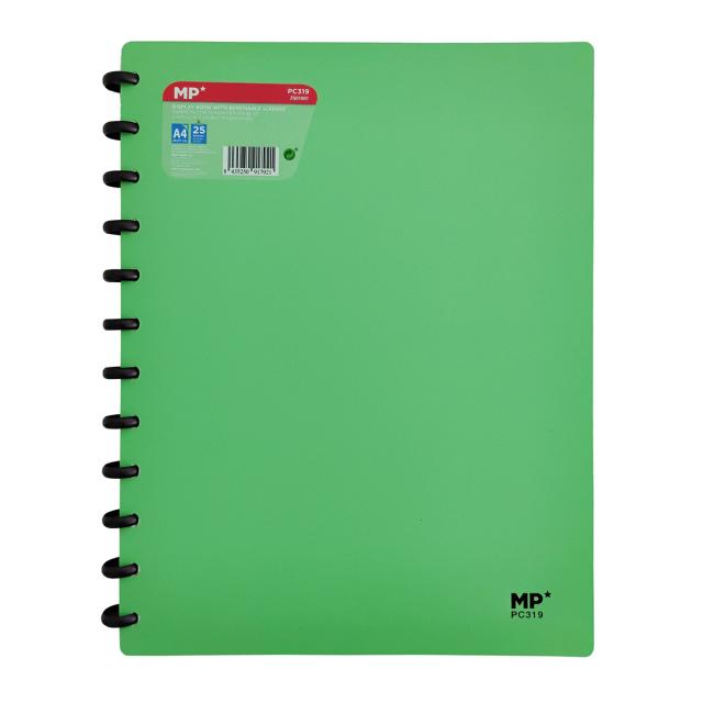 Mapa PP A4 Main Paper, diverse culori cu 25 file protectie