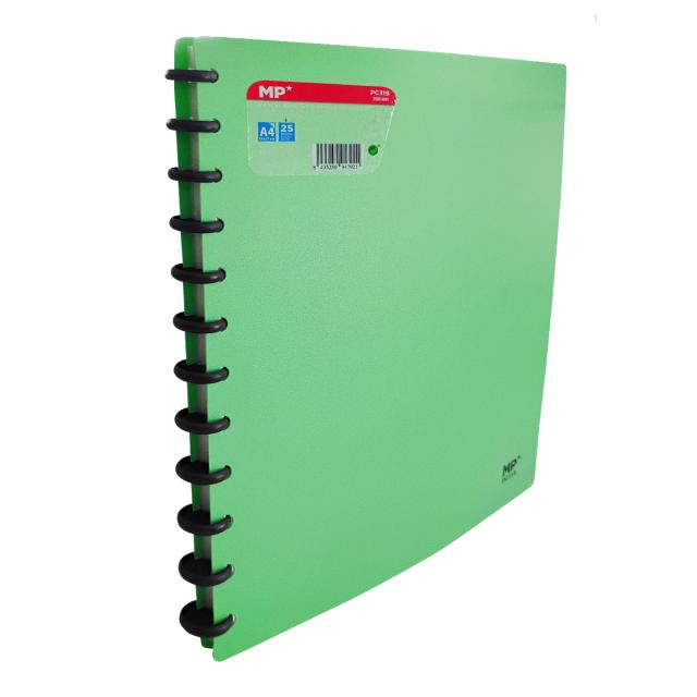 Mapa PP A4 Main Paper, diverse culori cu 25 file protectie