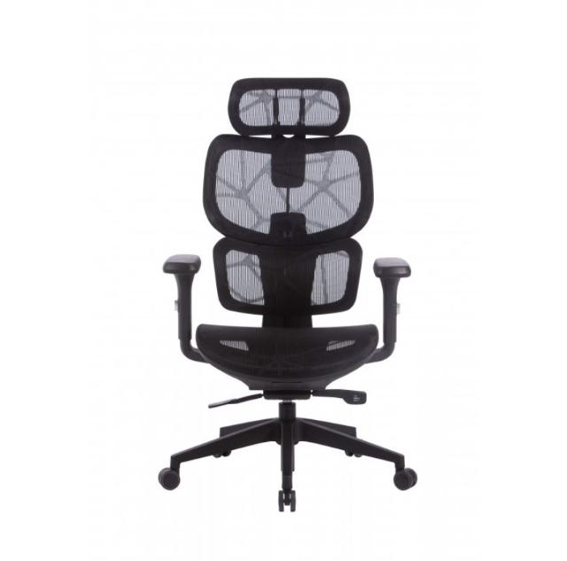 Scaun ergonomic HumanTech, negru