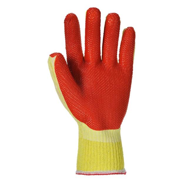 Manusi Portwest Tough Grip, tricotata, imersie palma latex, marimea 9/L