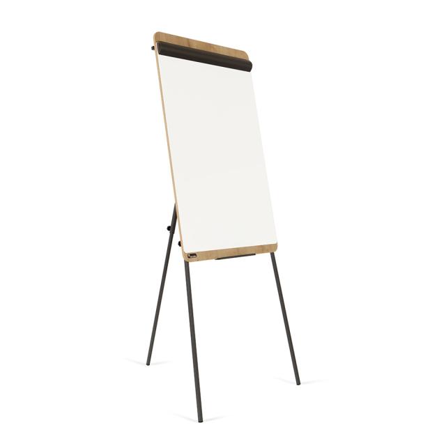 Flipchart cu trepied si suprafata magnetica pentru stergere uscata