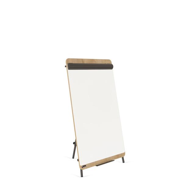 Flipchart cu trepied si suprafata magnetica pentru stergere uscata