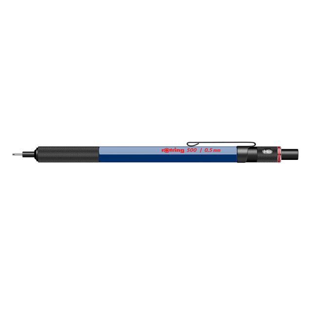 Creion mecanic Rotring 500, 0.5 mm, corp albastru