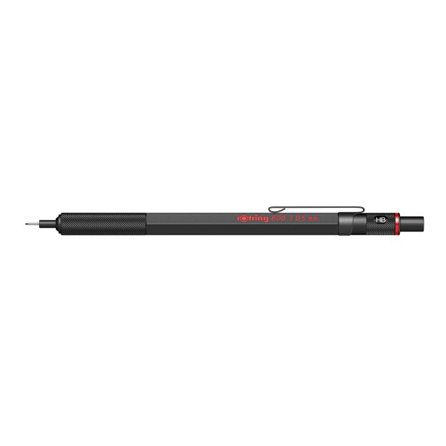 Creion mecanic Rotring 600, 0.5 mm, corp negru