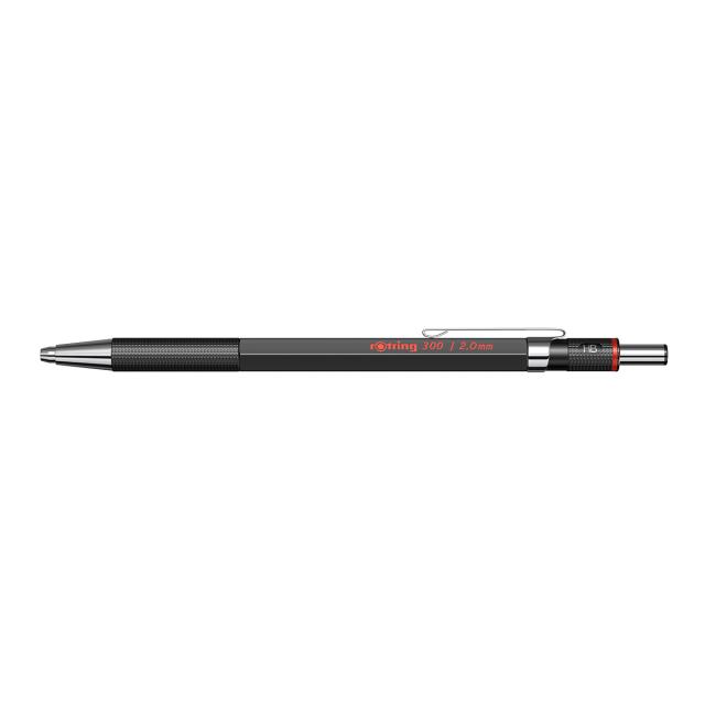 Creion mecanic Rotring 300, 200 mm, corp plastic negru