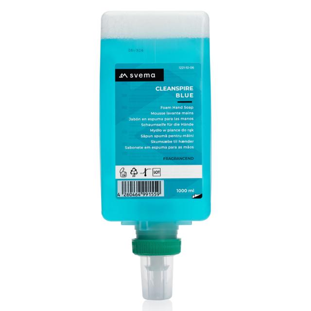 Sapun spuma SVEMA CLEANSPIRE BLUE DENALI-M, 1250 ml