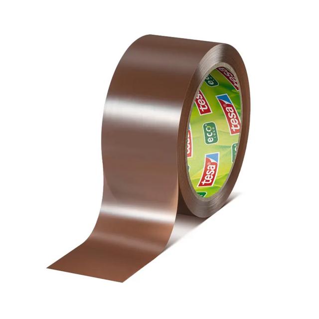 Banda ambalare TESA Ecologo Eco&Ultra Strong, 66m x 50mm, maro