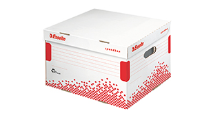 Container arhivare si transport Esselte Speedbox, cu capac, carton